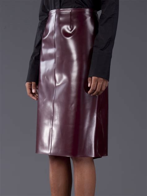 burberry prorsum rubber skirt|Burberry Prorsum .